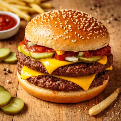 Mcdonalds double quatar pounder