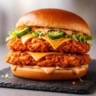Mcdonalds double spicy chicken sandwich
