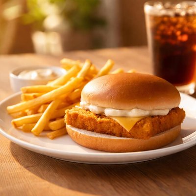 Mcdonalds fish filet meal