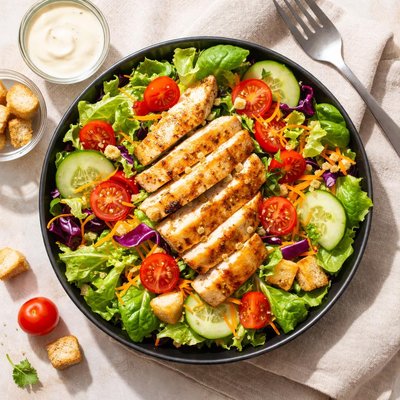 Mcdonalds grilled chicken salad