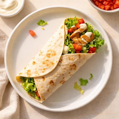 Mcdonalds grilled chicken snack wrap