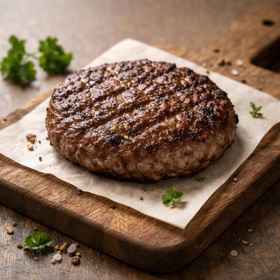 Mcdonalds hamburger patty