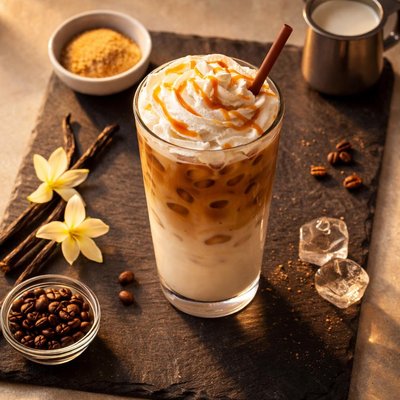 Mcdonalds iced vanilla latte