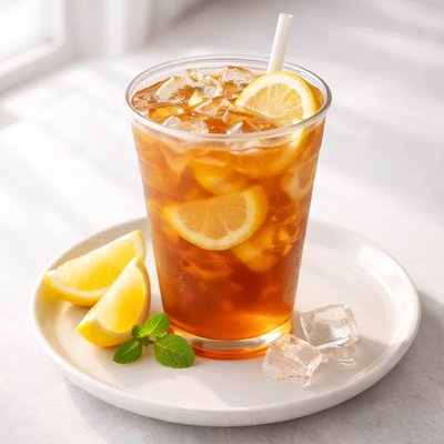 Mcdonalds large sweet tea lemonade