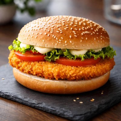 Mcdonalds mayo chicken burger