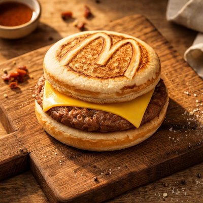 Mcdonalds mcgriddle sausage with cheese