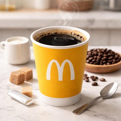 Mcdonalds medium coffee
