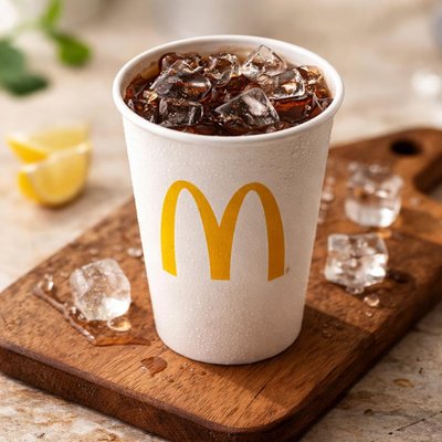 Mcdonalds medium diet coke