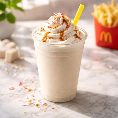 Mcdonalds milkshake