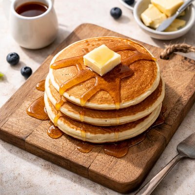 麦当劳煎饼配枫糖浆