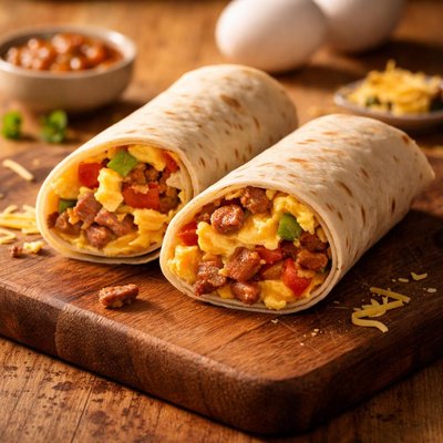 McDonalds сосисочный буррито