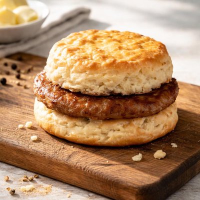 Mcdonalds sausage biscuit