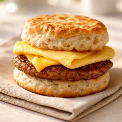 Mcdonalds sausage bisquit wgg