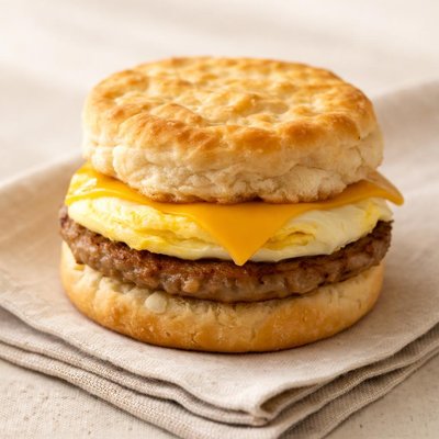 Mcdonalds sausage egg and cheese biscuit