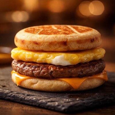 Mcdonalds sausage mcgriddle