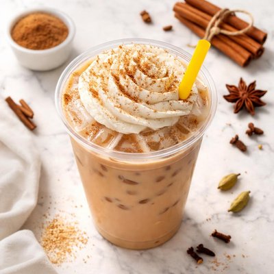 Mcdonalds small iced chai lattee