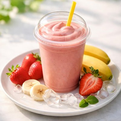 Mcdonalds strawberry banana smothie