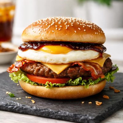 Mcdonalds tamago samurai burger