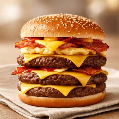 Mcdonalds triple stack