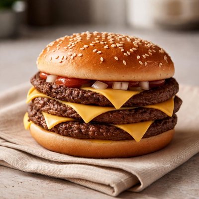 McDonalds Triple Cheeseburger