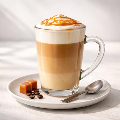 麦当劳焦糖咖啡全脂拿铁