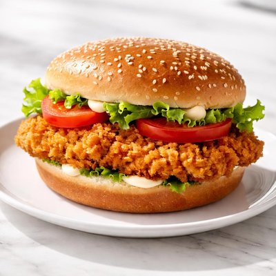 Mcdonals chicken burger