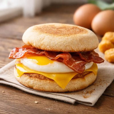 Mcmuffin bacon and egg