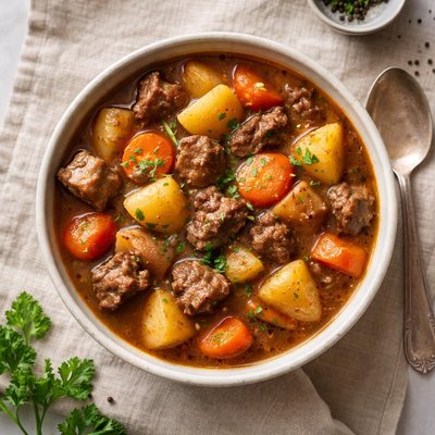 Meat and potato stew