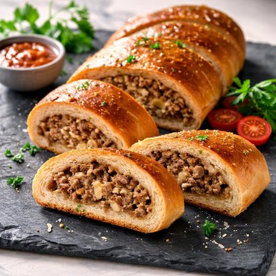 Meat bread