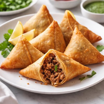 Meat samosa