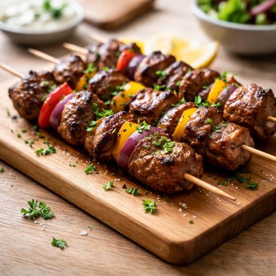 Meat skewers