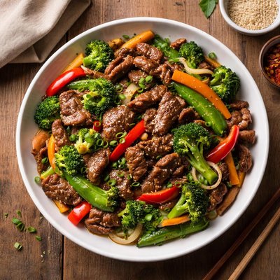 Meat stirfry