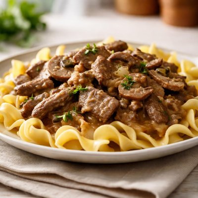 Meat stroganoff