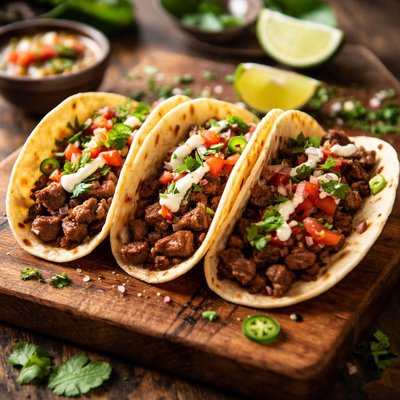 Tacos de carne