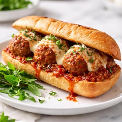 Meatball sandwich