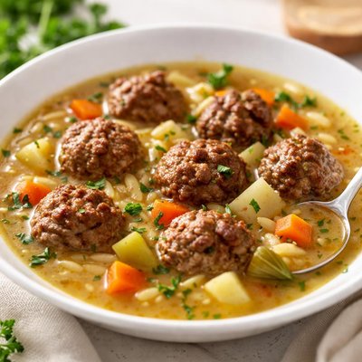 Meatball soup