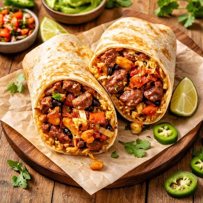 Meatlover burrito