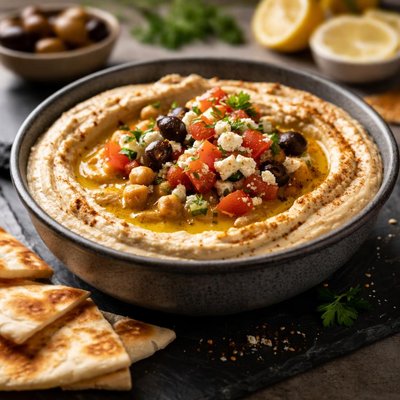 Mediterranean hummus