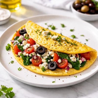 Mediterranean omelette