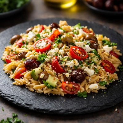 Mediterranean orzo