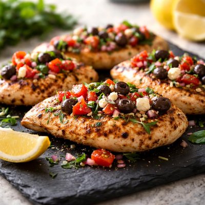 Mediterranean style chicken