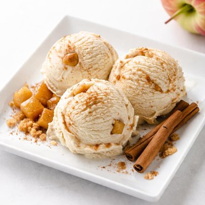 苹果香料冰淇淋