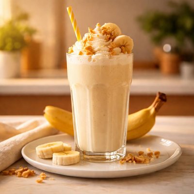 Medium banana milkshake