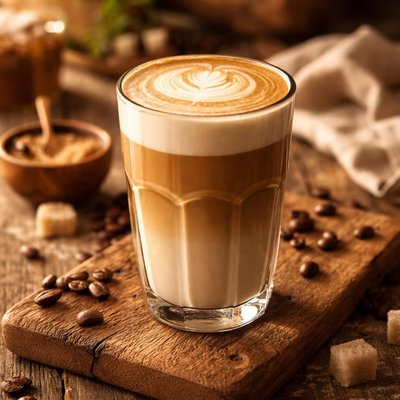 Medium caffe latte