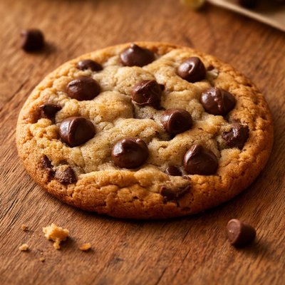 Medium chocolate chip cookie