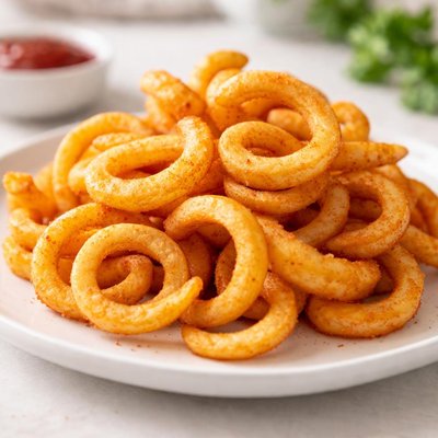 Medium curly fries