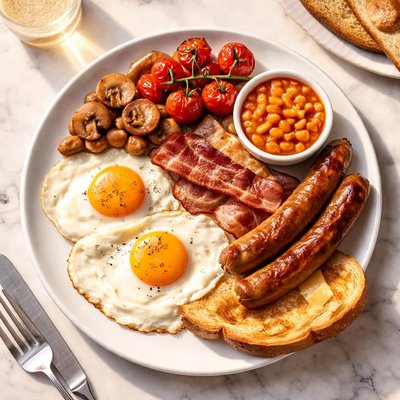 Medium english breakfast