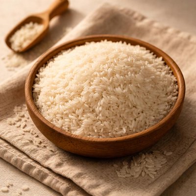 Medium grain white rice