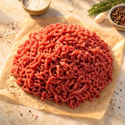 Hackfleisch mittlerer Gütеklasse