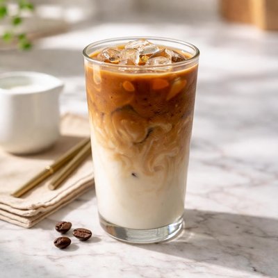 Medium iced latte
